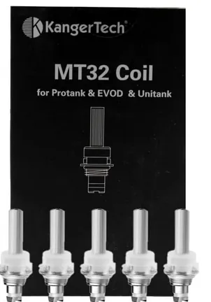 KangerTech MT32 Coil for Protank,EVOD,Unitank 5pcs (1,8 Ohm)