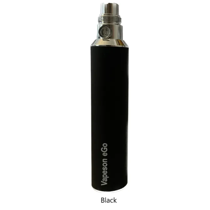 Vapeson eGo Batteri 2200mAh (Schwarz)