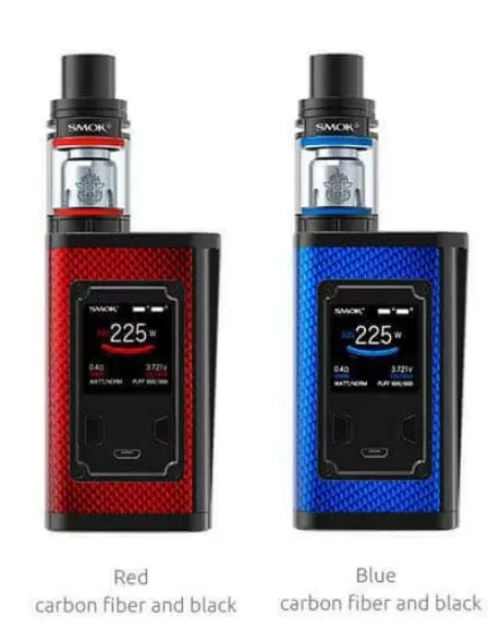 SMOK Majesty Carbon Fiber 225W TC 2ml Kit + TFV8 X