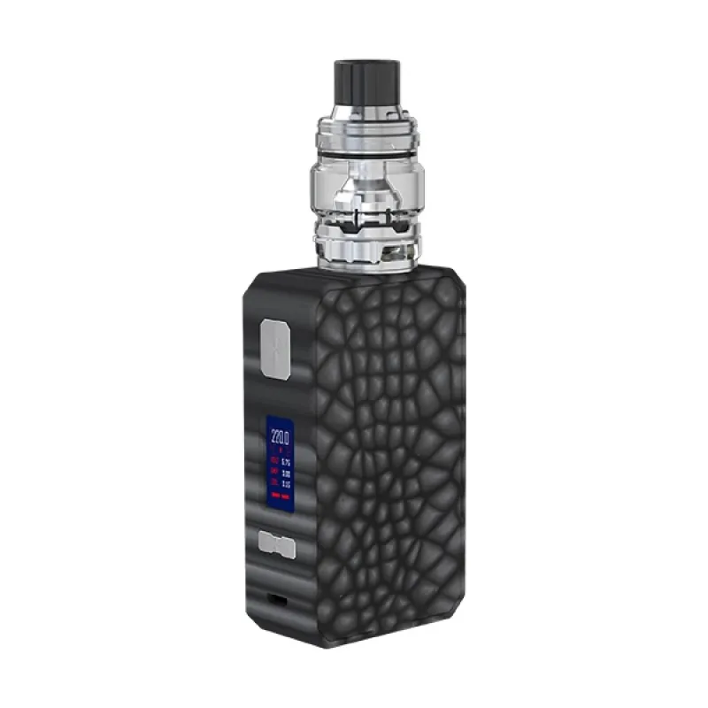 2ml Saurobox 220W TC Kit with ELLO Duro (Schwarz)