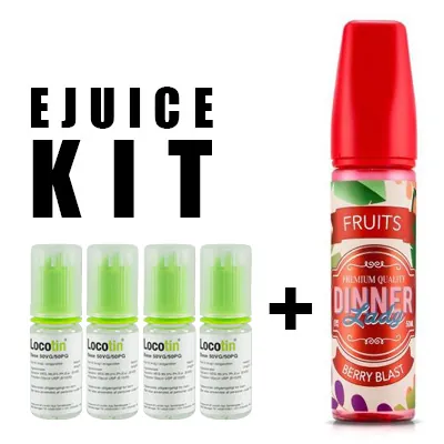 Dinner Lady - Berry Blast KIT 60 ml (0mg)