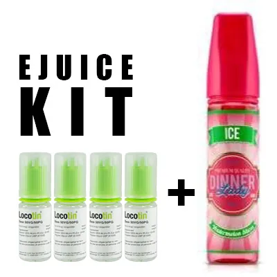 Dinner Lady-Watermelon Slices Ice - 20/ 60 ml (0mg)