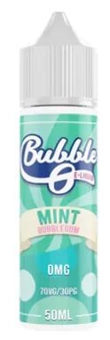 Bubble O Mint Bubblegum 50 ml Shortfill 0mg (70VG/