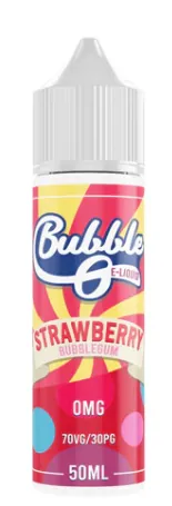Bubble O Strawberry Bubblegum 50 ml Shortfill 0mg