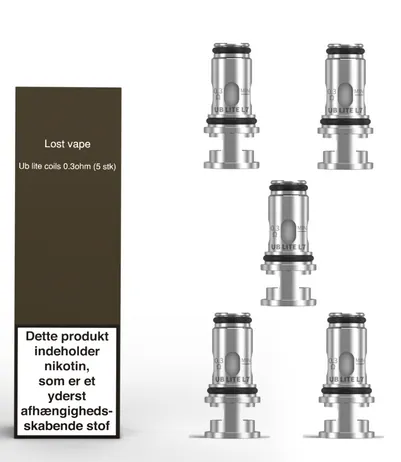 Lost Vape UB Coils 0.3ohm (5pcs) (0,3 Ohm)