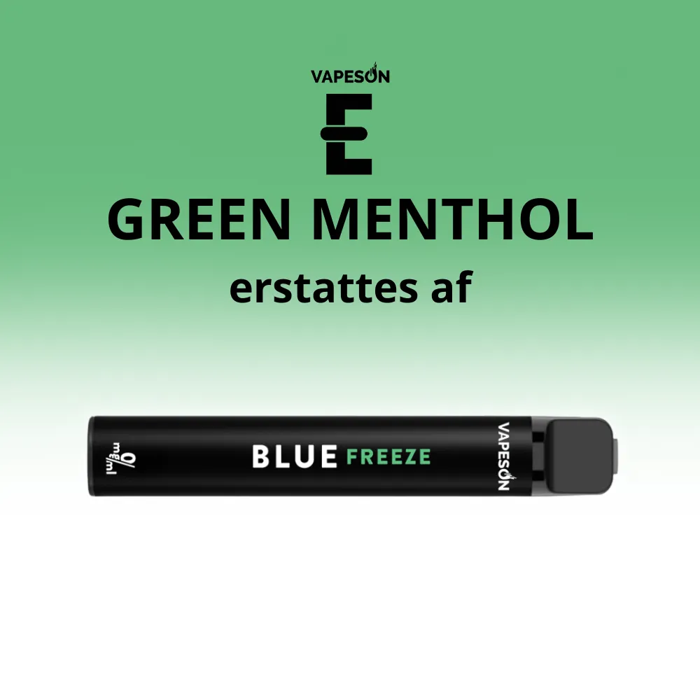 2ml Vapeson E Disposable Blue Freeze 0mg/ml