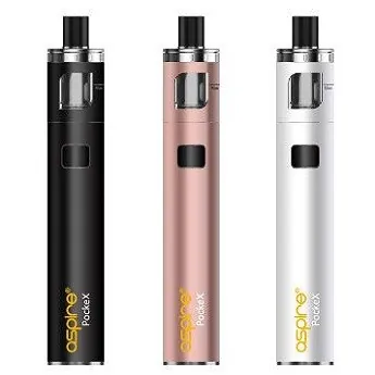 Aspire PockeX AIO Startkit - 1700 mAh (Schwarz)