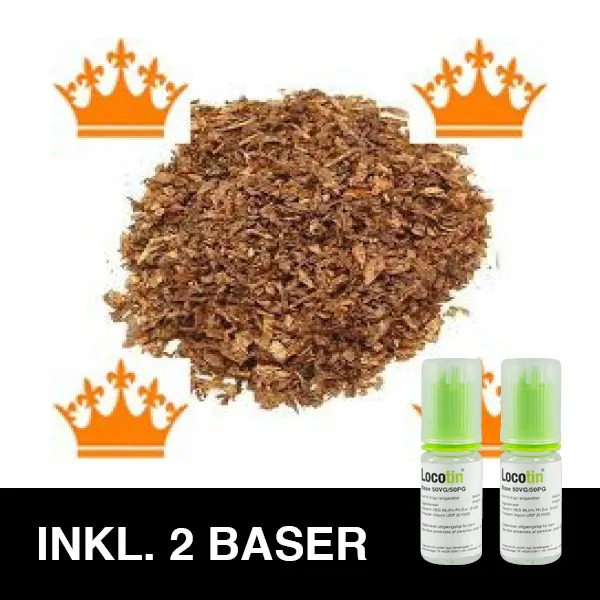 ePuff eLiquid Kit - Queens Red Tobacco 30 ml (Kein Booster, Kein Booster)