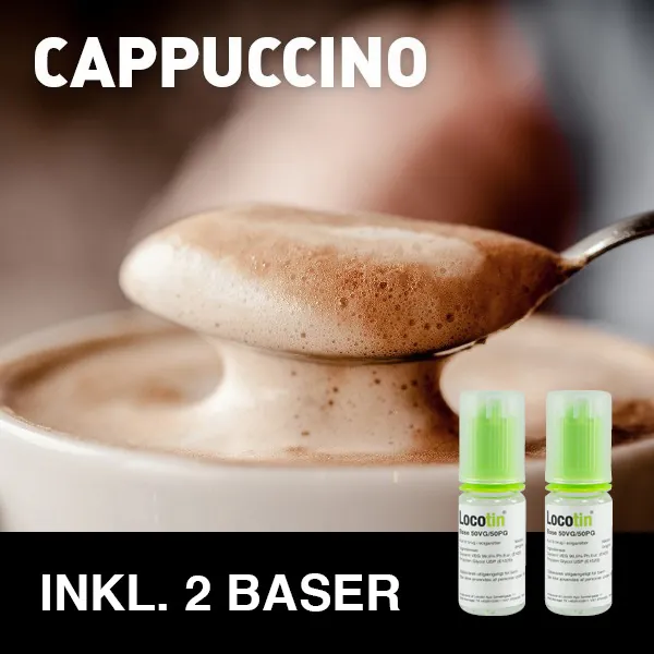 ePuff eLiquid Kit - Cappuccino 30 ml (Kein Booster, Kein Booster)