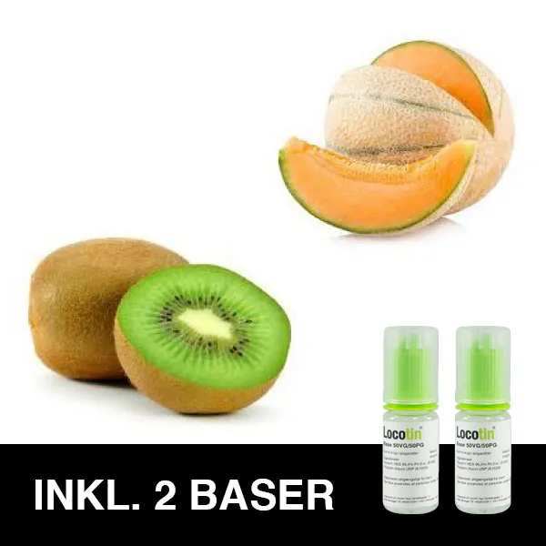 ePuff eLiquid Kit - Kiwi Cantalupe 30 ml (No booster, No booster)
