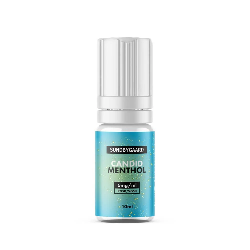 Sundbygaard eVæske - Candid Menthol 10ml. (0mg)