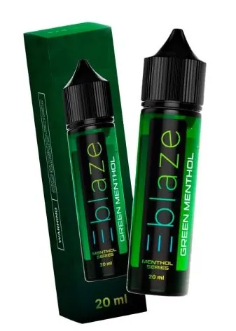 Blaze Green Menthol 20 ml (Uden booster, 50VG/50PG)