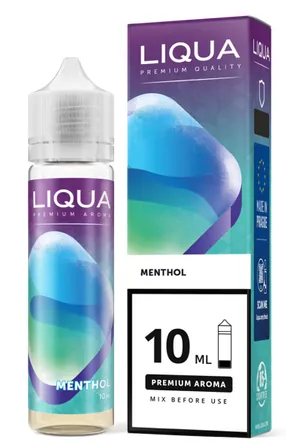 LIQUA Menthol 10ML (Uden booster, 50VG/50PG)