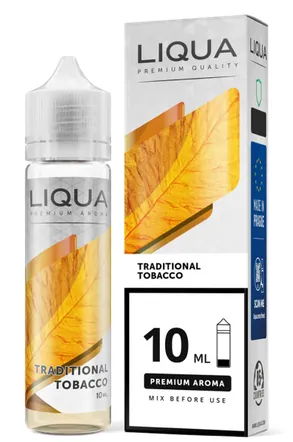 LIQUA Traditional Tobacco 12ML (Uden booster, 50VG/50PG)