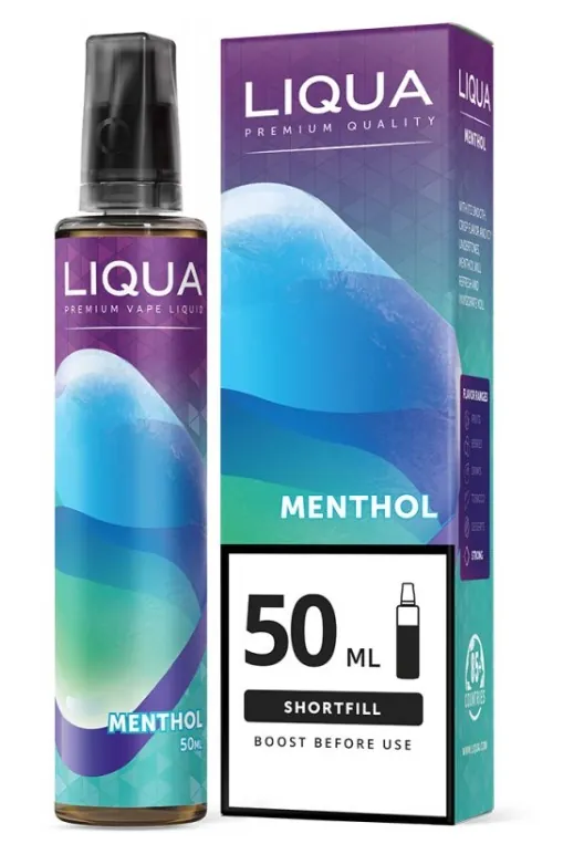LIQUA Menthol 50/60 ml (Uden booster, 70VG/30PG)