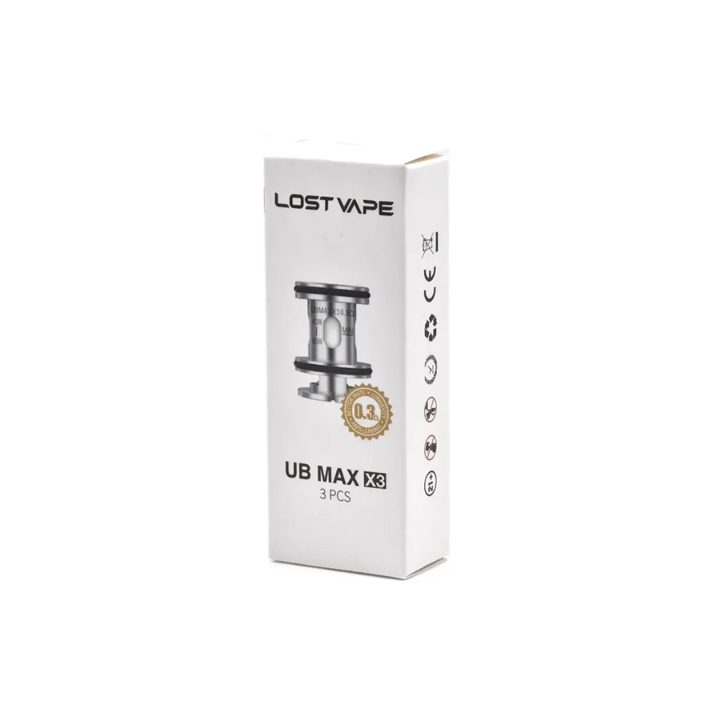 [45121] Lost Vape UB Max X3 Coil 0.3 Ohm (3 pcs.)