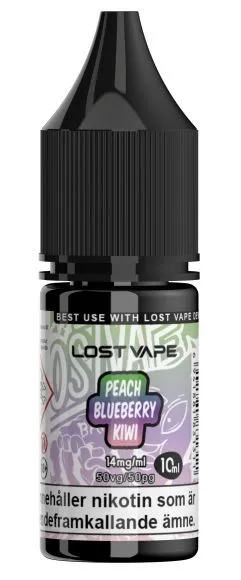 [800003] Lost Vape Peach Blueberry Kiwi 10 ml 14mg