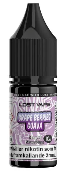 [800006] Lost Vape Grape Berries Guava 10 ml 14mg