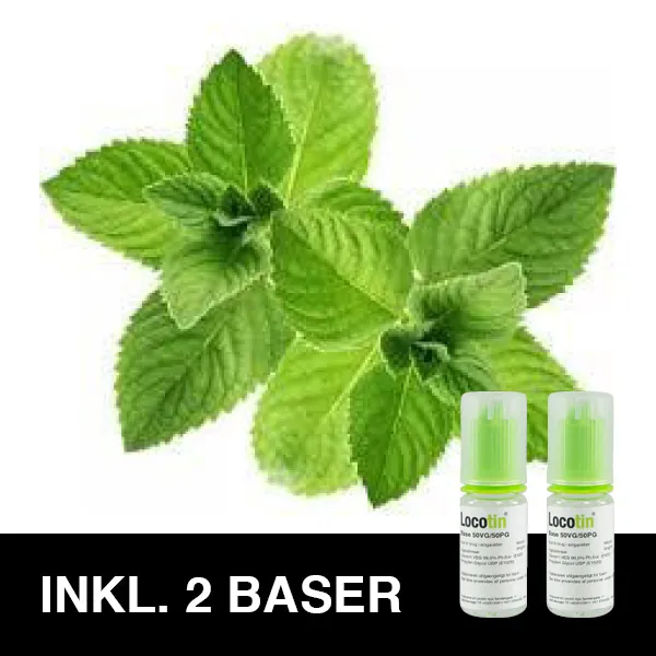 ePuff eLiquid Kit - Mint Strong 30 ml (70VG/30PG, Uden booster)