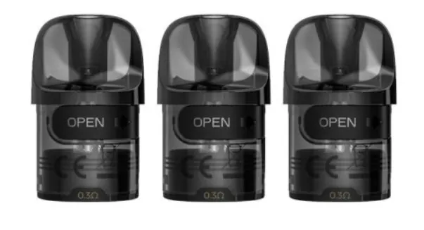 Lost Vape E Plus Replacement Pods 2ml. - 3 pcs. (0,3 Ohm)