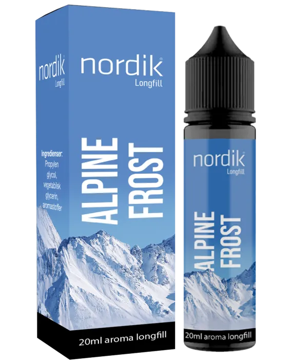 20ml Nordik Alpine Frost Longfill (Uden booster, 70VG/30PG)