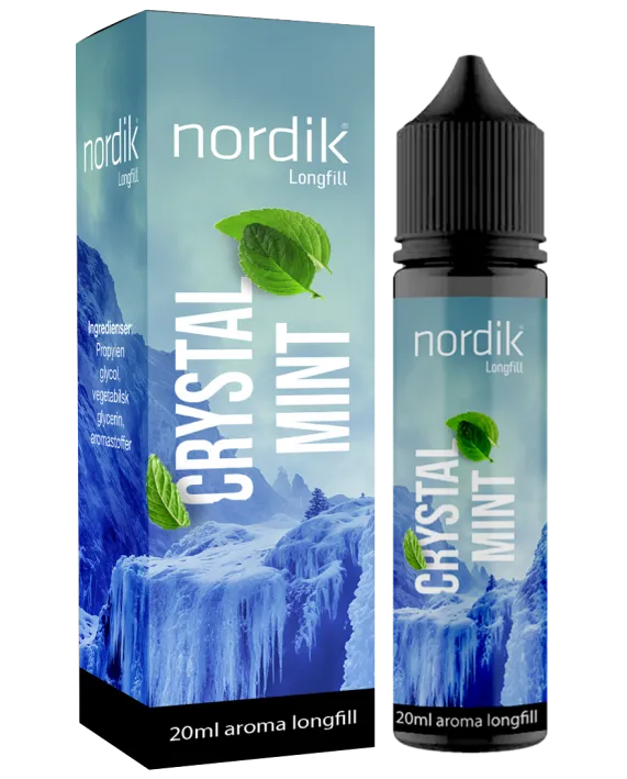 20ml Nordik Crystal Mint Longfill