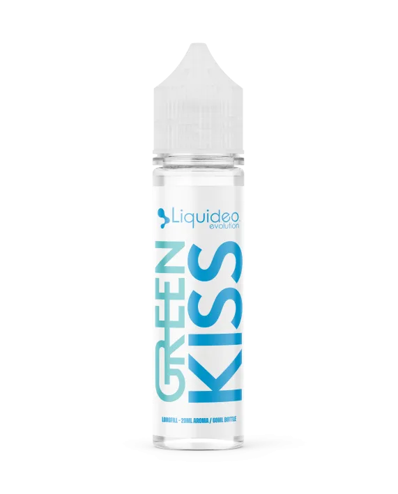 Liquideo Longfill: Green Kiss 20/60ml.