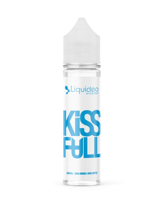 Liquideo Longfill: Kiss Full 20/60ml. (Uden booster, 70VG/30PG)
