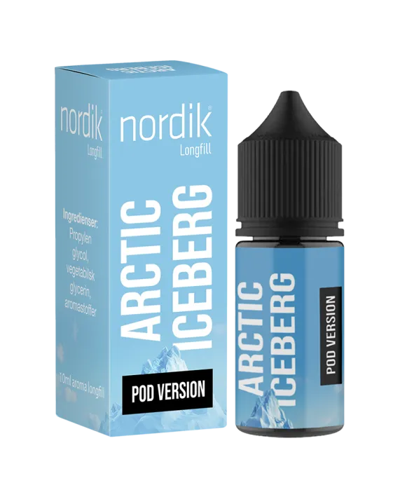 10ml Nordik Arctic Iceberg Longfill POD Version
