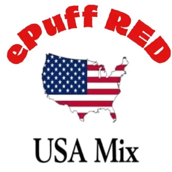 EPuff eLiquid Kit - Red USA Mix 100 ml