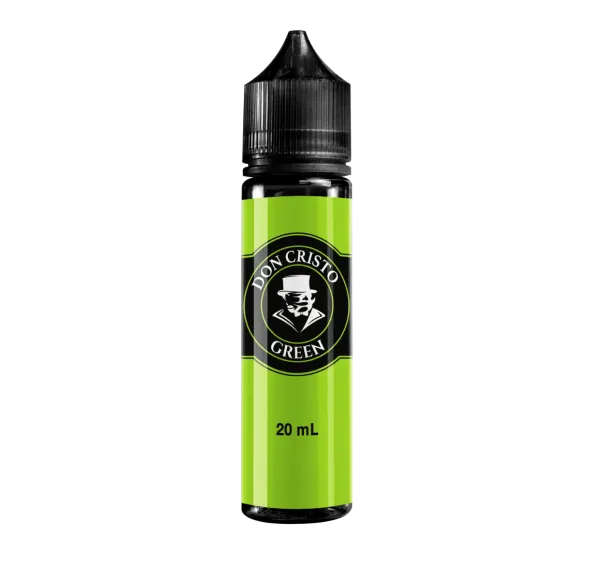 Don Cristo Green 20-60 ML (70VG/30PG, Uden booster)