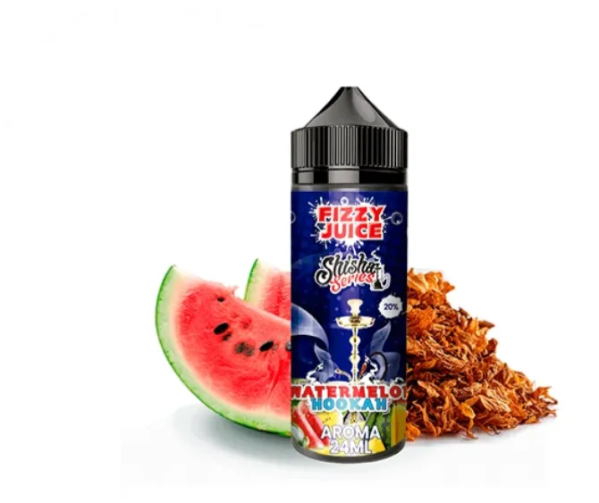 Fizzy Juice Watermelon Hookah Longfill 24ml (70VG/30PG, Uden booster)