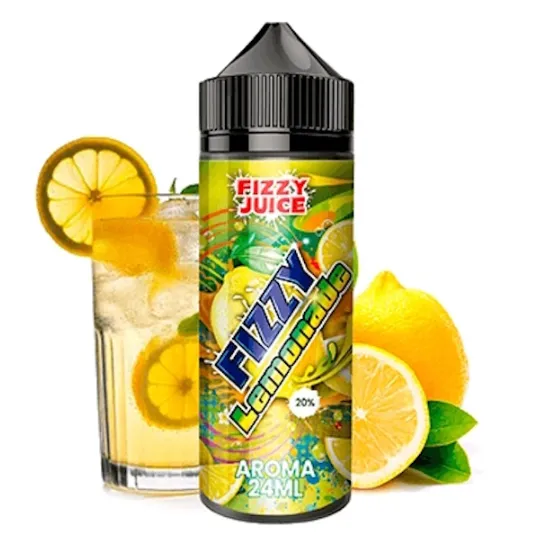 Fizzy Juice Lemonade Longfill 24ml (70VG/30PG, Uden booster)