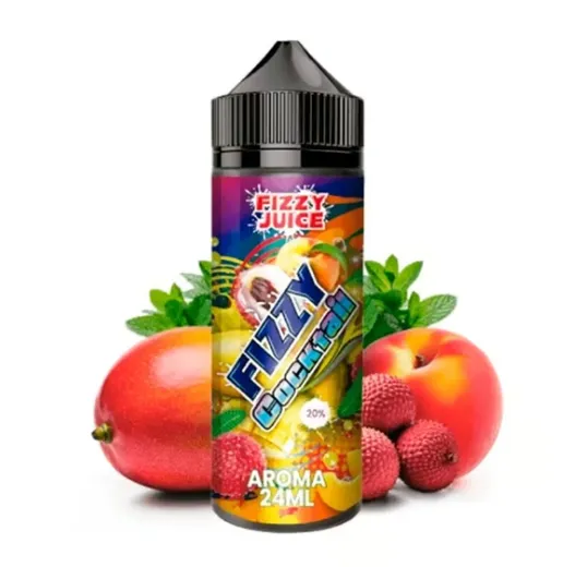 Fizzy Juice Cocktail Longfill 24ml (70VG/30PG, Uden booster)