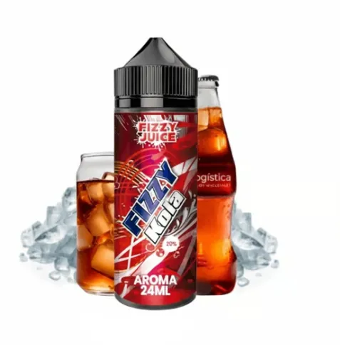 Fizzy Juice Kola Longfill 24ml (70VG/30PG, Uden booster)