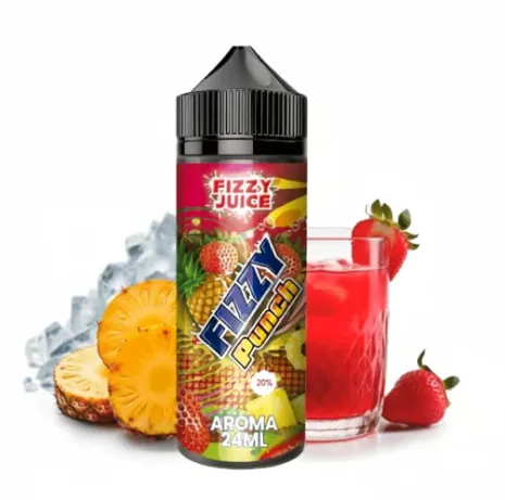 Fizzy Juice Punch Longfill 24ml (70VG/30PG, Uden booster)