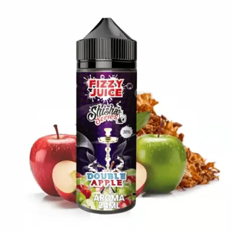 Fizzy Juice Shisha Double Apple Longfill 24ml (70VG/30PG, Uden booster)