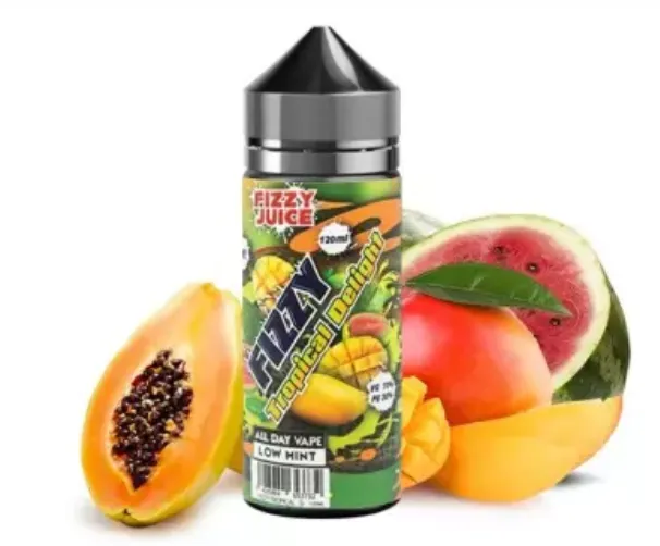 Fizzy Juice Tropical Delight Longfill 24ml (70VG/30PG, Uden booster)