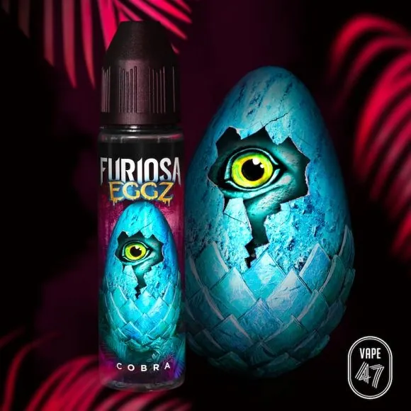 [1177] (S)(F)Vape 47 - Furiosa Eggz Cobra - 50- 60 ml