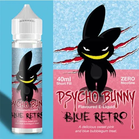 (S)Flapour - Psycho Bunny Blue Retro - 40 ml