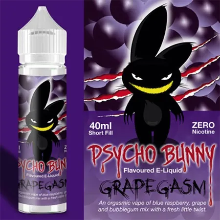 (S)Flapour - Psycho Bunny Grapegasm - 40 ml