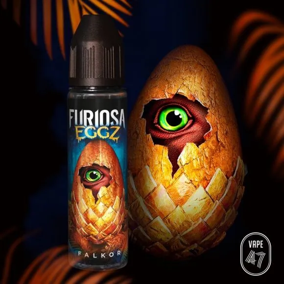 (S)Vape 47 - Furiosa Eggz Falkor - 50- 60 ml