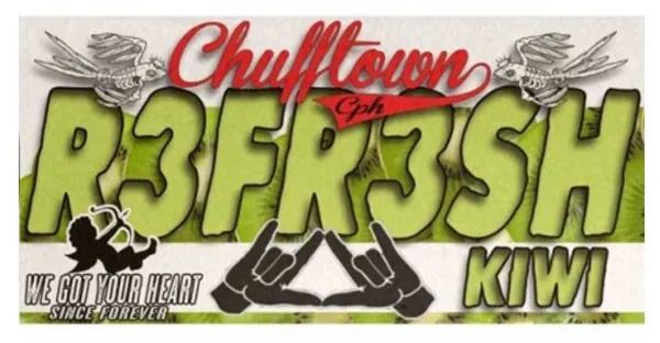 10 ml Pink-Mule Chuff Town - R3fr3sh Kiwi