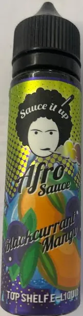 AFRO SAUCE : BLACKCURRANT MANGO 50/ 60 ML