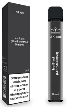 AK 700 - Ice Blast engangs e-cig