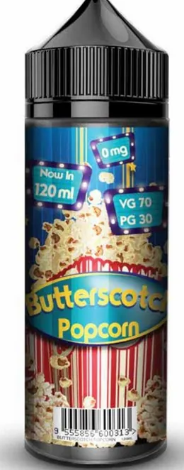 BUTTERSCOTCH POPCORN 100 ml E-LIQUID FIZZY JUICE