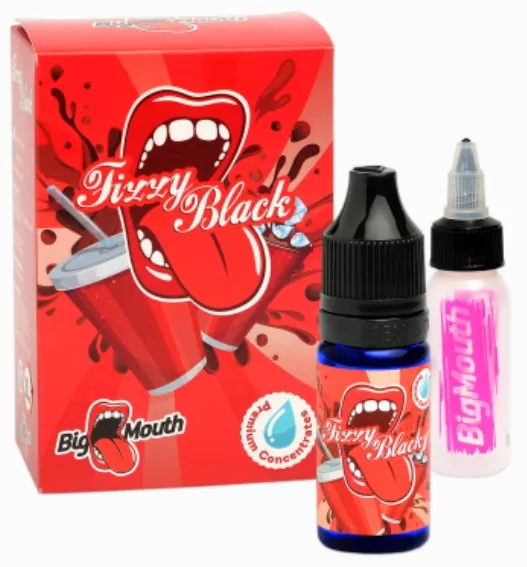 Big Mouth 10 ml aroma - Fizzy Black