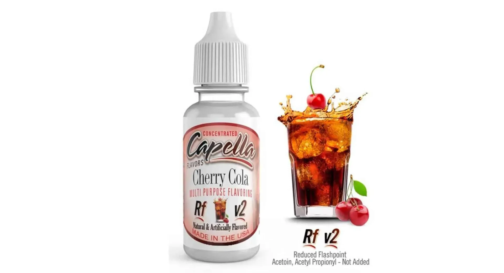 [1319] Capella Aroma - Cherry Cola RF V2 13 ml.