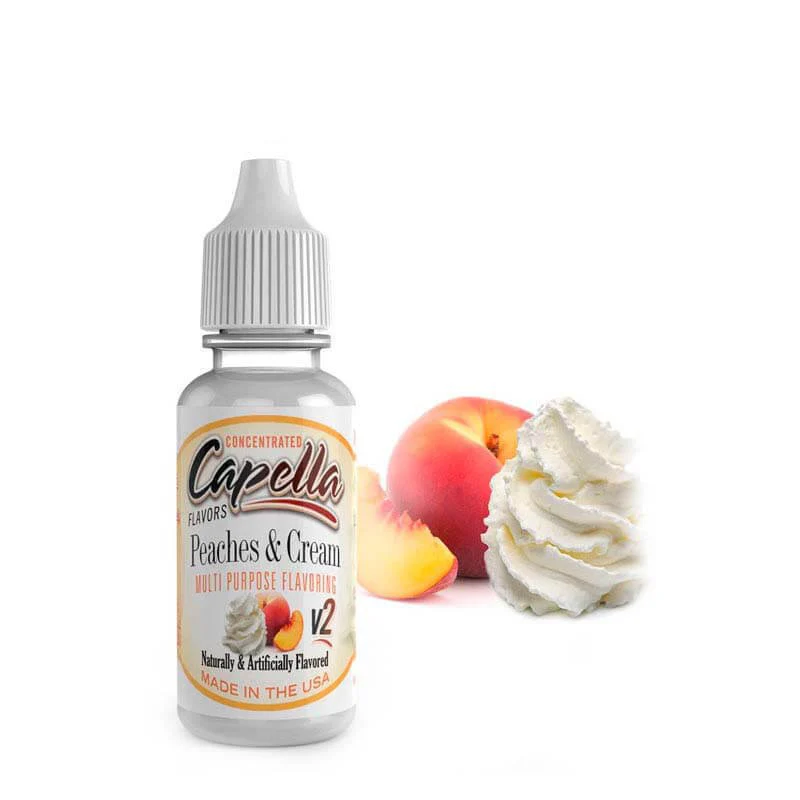 Capella Aroma - Peaches and Cream 13 ml.