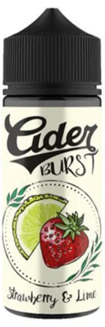 [7593] Cider Burst - Strawberry Lime 100 ml